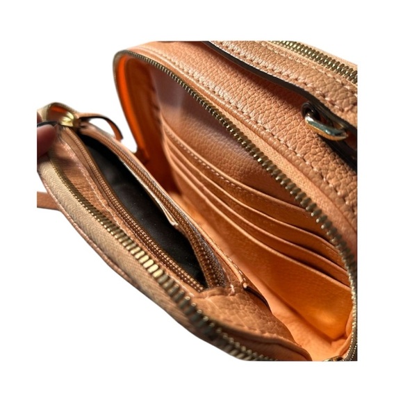 Pebble Grain Amber Tammy Tote Apricot/Orange Belvedere - Picture 9 of 12